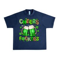 Navy cheers fuckers Urban Heavy Tee - Artiststas