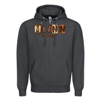 Smoke melanin queen Zipper Hoodie - MaliasSmallBusiness