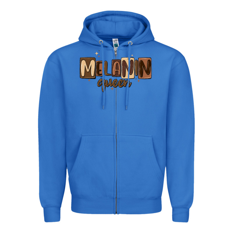 Melanin Queen Zipper Hoodie by MaliasSmallBusiness | Teevron