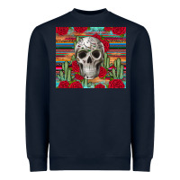 Navy skull cactus Heavyweight Sweatshirt - JahusDesignShop