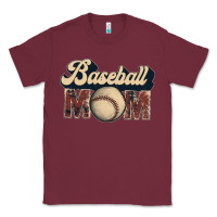 Burgundy baseball mom Classic Tee - JahusDesignShop