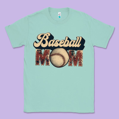 Baseball Mom Classic Tee Designed By Jahusdesignshop