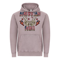 Vintage Zinc american mini Vintage Hoodie - CowhideDigitalArt