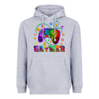 Heather Grey Western Gaymer Heavyweight Hoodie - BundleAndBundleShop