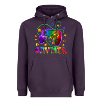 Plum Western Gaymer Heavyweight Hoodie - BundleAndBundleShop
