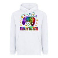 White Western Gaymer Heavyweight Hoodie - BundleAndBundleShop