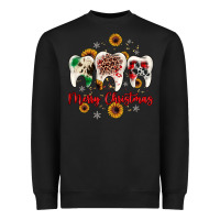 Black dental merry Christmas Heavyweight Sweatshirt - JahusDesignShop