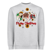 Heather Grey dental merry Christmas Heavyweight Sweatshirt - JahusDesignShop