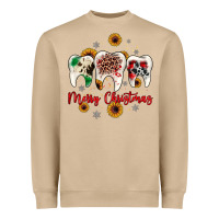 Mushroom dental merry Christmas Heavyweight Sweatshirt - JahusDesignShop