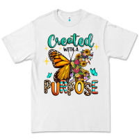 White created with a purpose Premium Tee - RanaPortraitStore