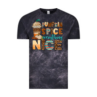 Cloud Black pumpkin spice everything nice Vintage Tee - AdoDesignShop