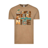 Vintage Coffee pumpkin spice everything nice Vintage Tee - AdoDesignShop