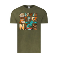 Vintage Olive pumpkin spice everything nice Vintage Tee - AdoDesignShop