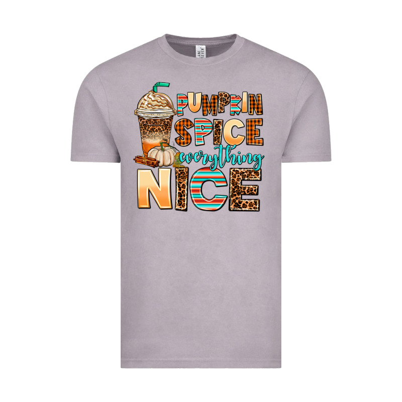 Pumpkin Spice Everything Nice Vintage Tee by AdoDesignShop | Teevron