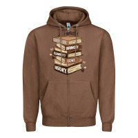 Chestnut i teach strength bravery equality love history Zipper Hoodie - MaliasSmallBusiness