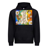 Black proud with daisies Urban Hoodie - TumblerDesignByShophia