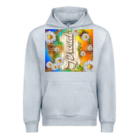 Heather Grey proud with daisies Urban Hoodie - TumblerDesignByShophia