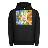 Pigment Black proud with daisies Urban Hoodie - TumblerDesignByShophia