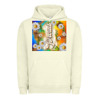 Pigment Pistachio proud with daisies Urban Hoodie - TumblerDesignByShophia