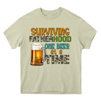 Mossy surviving fatherhood one beer at a  time Heavy Core Tee - Artiststas