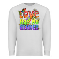 Dove Grey Love Has No Gender Pride Lgbtq Premium Sweatshirt - BundleAndBundleShop