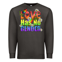 Smoke Love Has No Gender Pride Lgbtq Premium Sweatshirt - BundleAndBundleShop