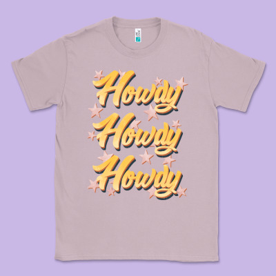 Howdy Howdy Howdy Classic Tee Designed By Jahusdesignshop