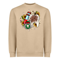 Christmas Dental Sunflower Heavyweight Sweatshirt | Teevron