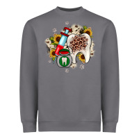 Storm Christmas dental sunflower Heavyweight Sweatshirt - JahusDesignShop