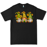 Black sunflower gnomes Premium Tee - Zillion Design Studio