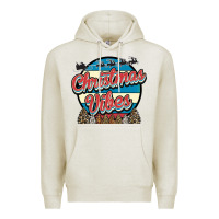 Oatmeal Heather Christmas Vibes Premium Hoodie - Bettercallsaul