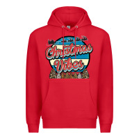 Red Christmas Vibes Premium Hoodie - Bettercallsaul