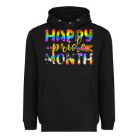 Black Western Happy Pride Month LGBTQ+ Heavyweight Hoodie - BundleAndBundleShop