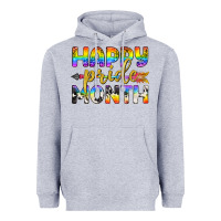 Heather Grey Western Happy Pride Month LGBTQ+ Heavyweight Hoodie - BundleAndBundleShop