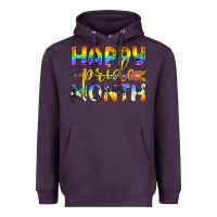 Plum Western Happy Pride Month LGBTQ+ Heavyweight Hoodie - BundleAndBundleShop