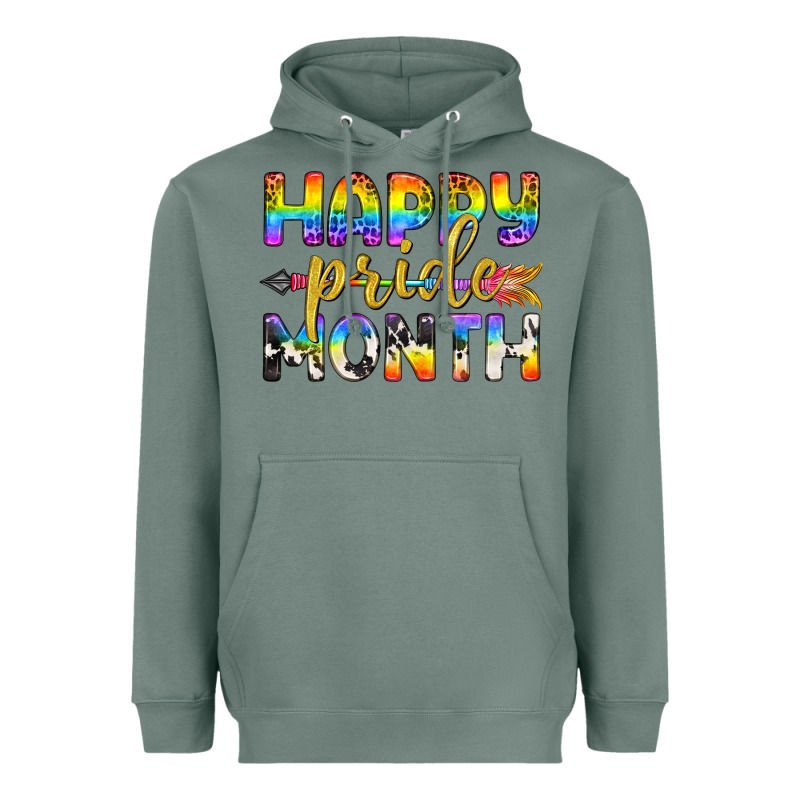 Western Happy Pride Month Lgbtq+ Heavyweight Hoodie by BundleAndBundleShop | Teevron