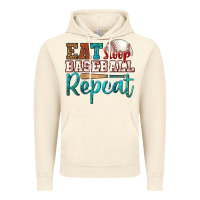 Vintage Artic eat sleep baseball repeat Vintage Hoodie - HRA Design Shop