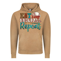 Vintage Camel eat sleep baseball repeat Vintage Hoodie - HRA Design Shop