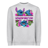 Heather Grey preview flower stitch kindergarten Heavyweight Sweatshirt - AdoDesignShop