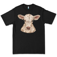 Black charolais calf Premium Tee - RanaPortraitStore