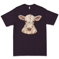 Plum charolais calf Premium Tee - RanaPortraitStore