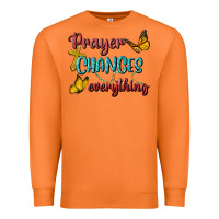 Carrot Prayer Changes Everything Premium Sweatshirt - BundleAndBundleShop