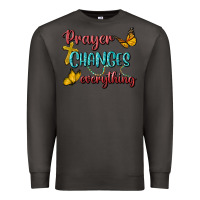 Smoke Prayer Changes Everything Premium Sweatshirt - BundleAndBundleShop