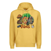 Antique Gold zoo vibes Premium Hoodie - JahusDesignShop