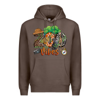 Coffee zoo vibes Premium Hoodie - JahusDesignShop