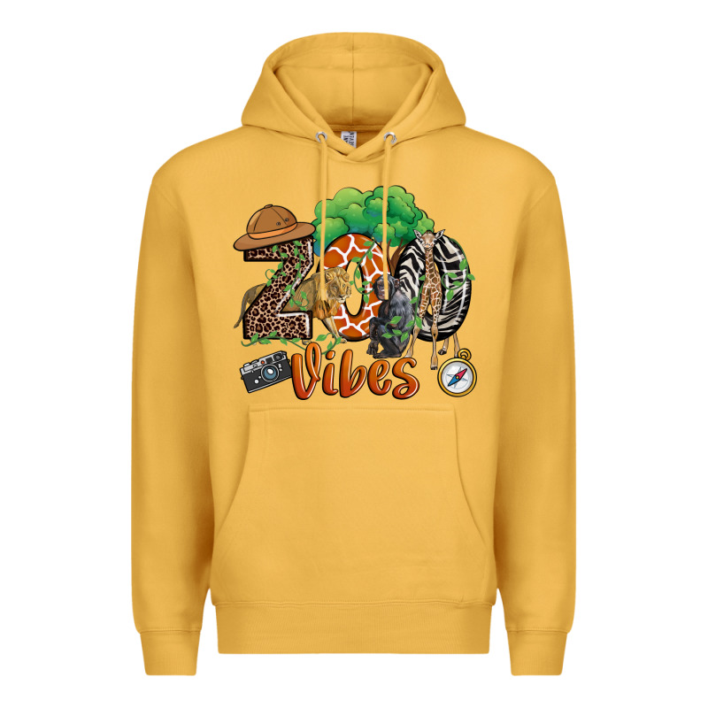Zoo Vibes Premium Hoodie by JahusDesignShop | Teevron