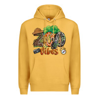 Mustard zoo vibes Premium Hoodie - JahusDesignShop