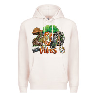 Pale Pink zoo vibes Premium Hoodie - JahusDesignShop