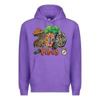 Purple zoo vibes Premium Hoodie - JahusDesignShop