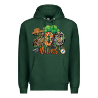 Sports Green zoo vibes Premium Hoodie - JahusDesignShop